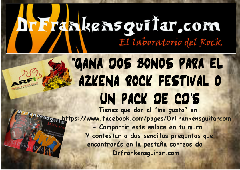 Sorteo 2 bonos para el Azkena Rock Festival
