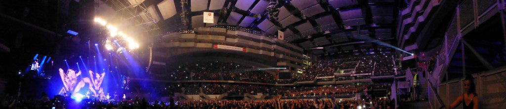 El Palacio de Deportes de Madrid