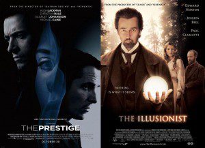 Dos pelis de magos, curiosamente "The prestige" también es de Nolan.