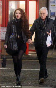 jimmy page y novia 3