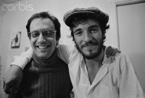 Jon Landau y Bruce Springsteen en 1.974